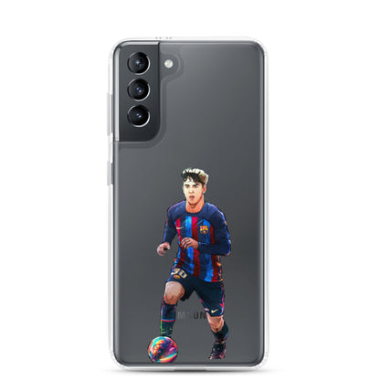 Gavi Barcelona Clear Case for Samsung®