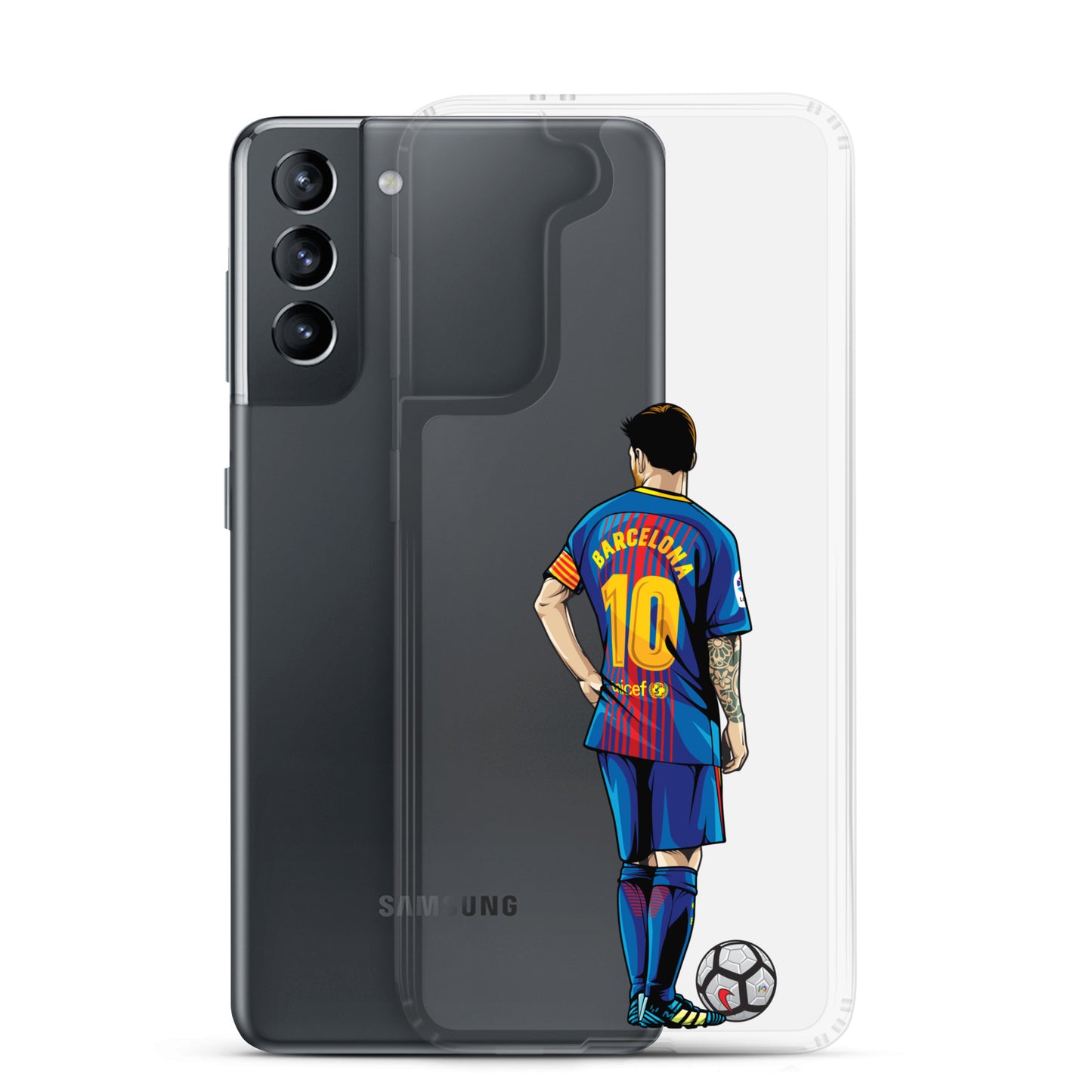 Messi's Last Game with Barcelona Clear Case for Samsung®
