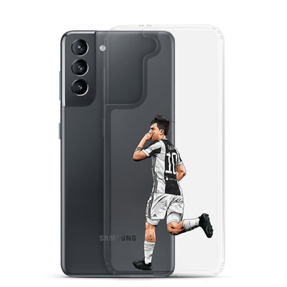 Dybala Mask Juve Clear Case for Samsung®