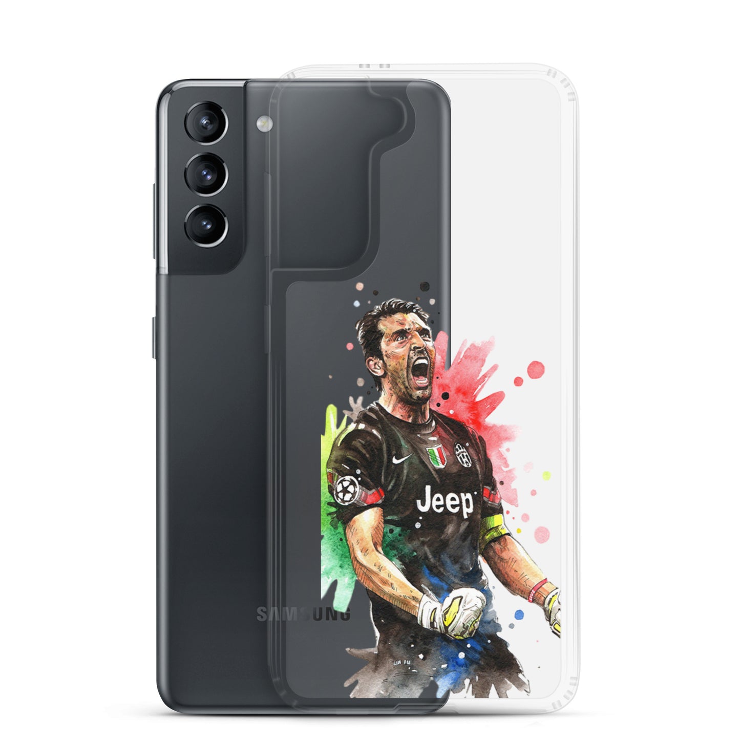 Buffon Juventus Vintage Clear Case for Samsung®