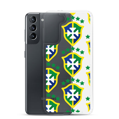Brazil Crest Clear Case for Samsung®