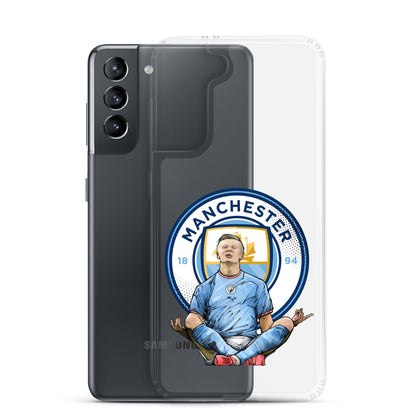 Haaland meditation Clear Case for Samsung®