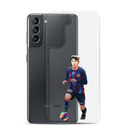 Gavi Barcelona Clear Case for Samsung®
