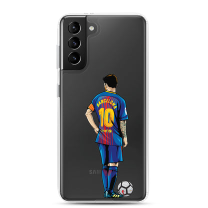 Messi's Last Game with Barcelona Clear Case for Samsung®