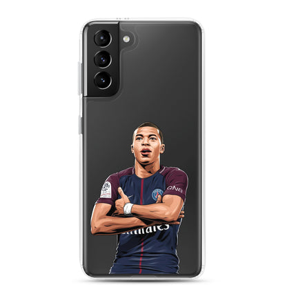 Mbappe Goal Celebration Clear Case for Samsung®