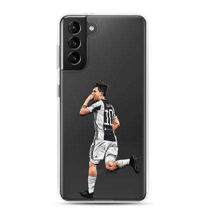 Dybala Mask Juve Clear Case for Samsung®