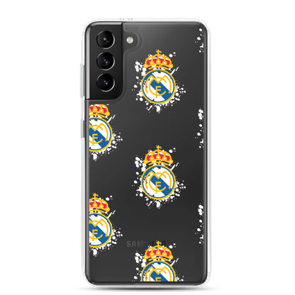 Real Madrid Logo Clear Case for Samsung®