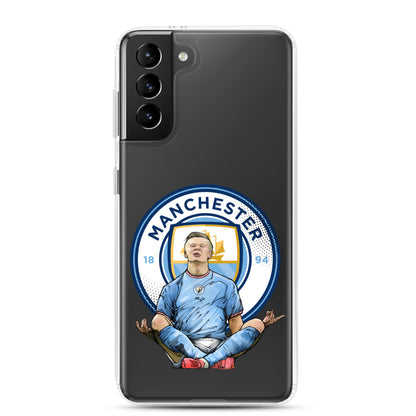 Haaland meditation Clear Case for Samsung®