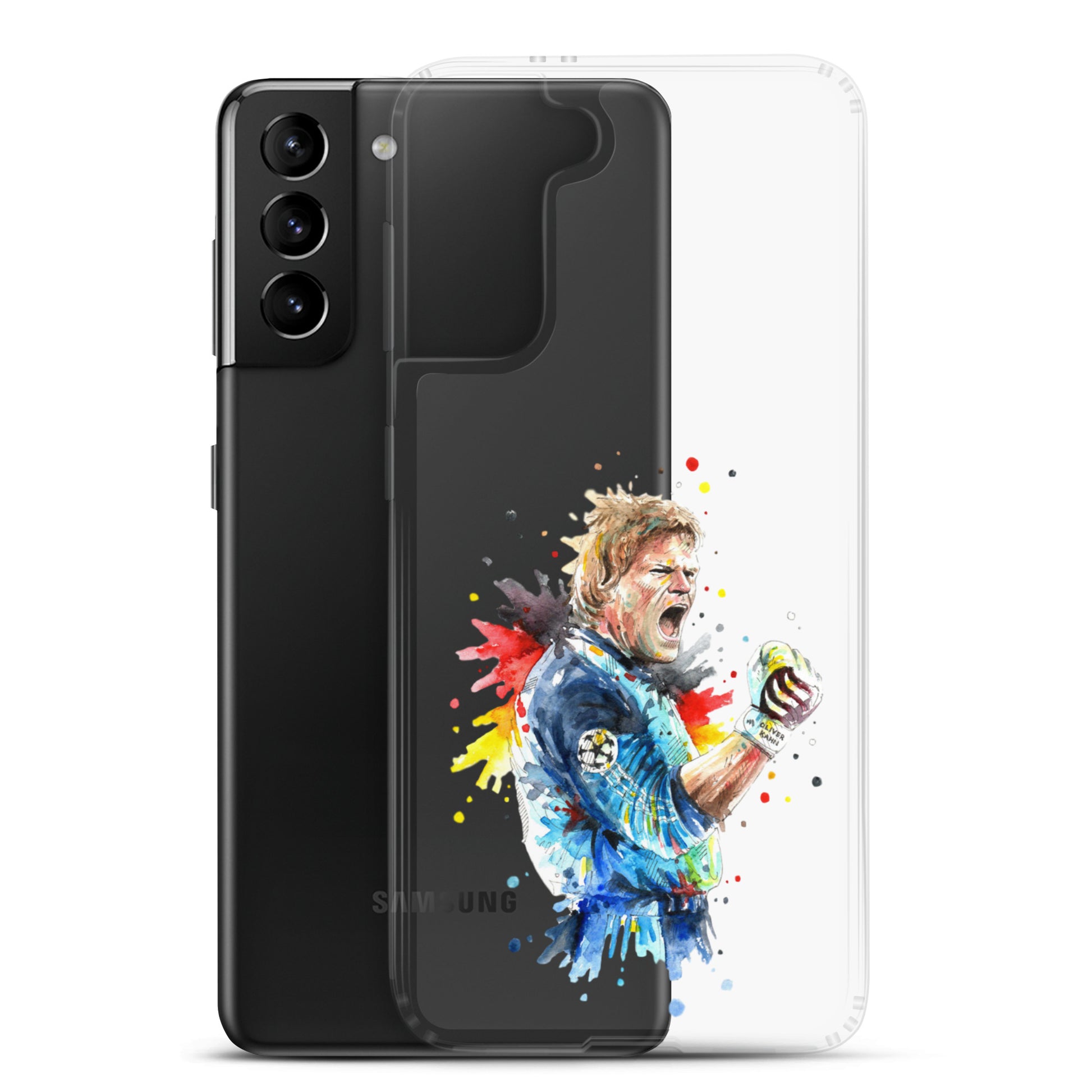 Germany Oliver Kahn Vintage Clear Case for Samsung® - The 90+ Minute