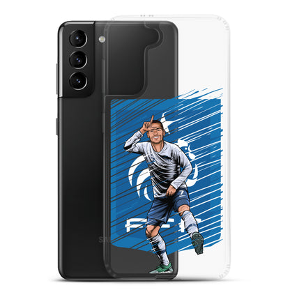 France Griezmann L Celebration Clear Case for Samsung® - The 90+ Minute