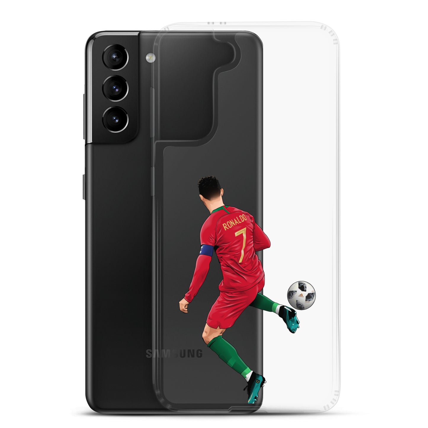 CR7 Portugal Ronaldo #7 Clear Case for Samsung®