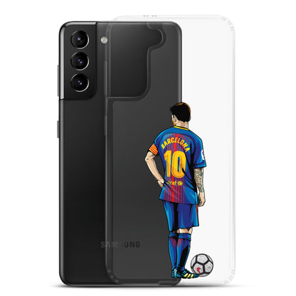 Messi's Last Game with Barcelona Clear Case for Samsung®