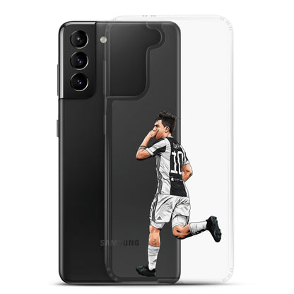 Dybala Mask Juve Clear Case for Samsung®