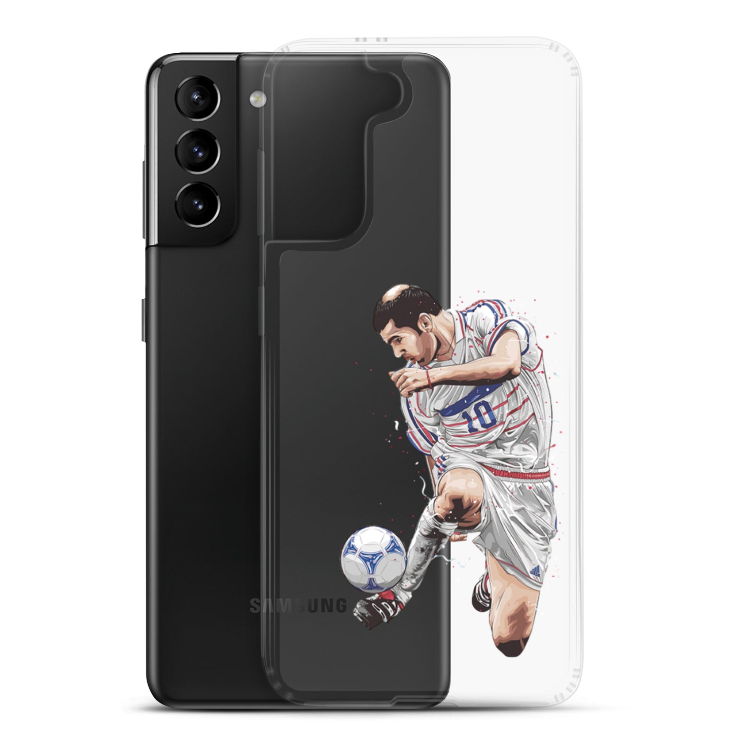 Zizou France Clear Case for Samsung®