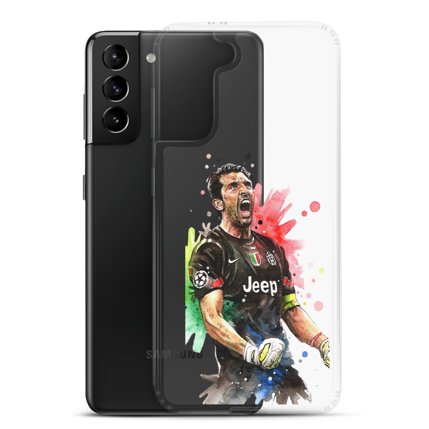 Buffon Juventus Vintage Clear Case for Samsung®