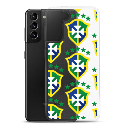 Brazil Crest Clear Case for Samsung®