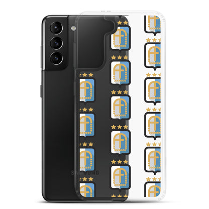 Argentina Vintage Logo 3 Stars Clear Case for Samsung®