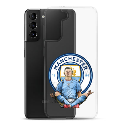 Haaland meditation Clear Case for Samsung®