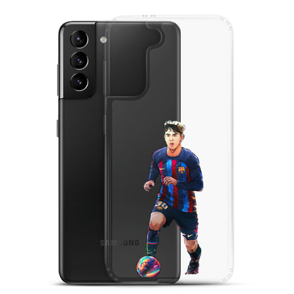 Gavi Barcelona Clear Case for Samsung®