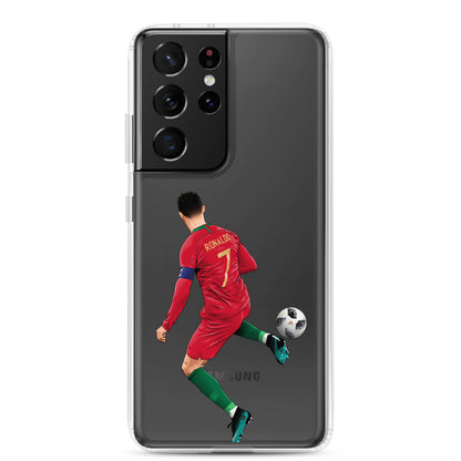 CR7 Portugal Ronaldo #7 Clear Case for Samsung®