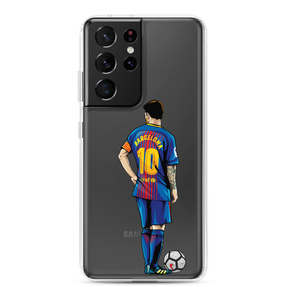 Messi's Last Game with Barcelona Clear Case for Samsung®