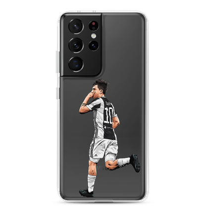 Dybala Mask Juve Clear Case for Samsung®