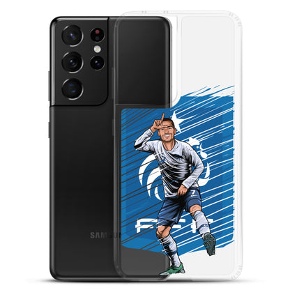 France Griezmann L Celebration Clear Case for Samsung® - The 90+ Minute