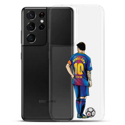 Messi's Last Game with Barcelona Clear Case for Samsung®