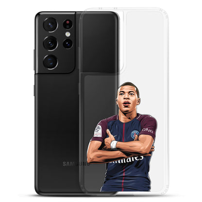 Mbappe Goal Celebration Clear Case for Samsung®