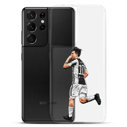Dybala Mask Juve Clear Case for Samsung®