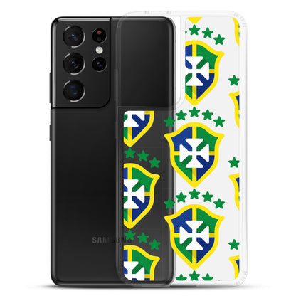 Brazil Crest Clear Case for Samsung®