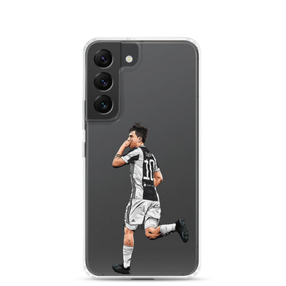 Dybala Mask Juve Clear Case for Samsung®