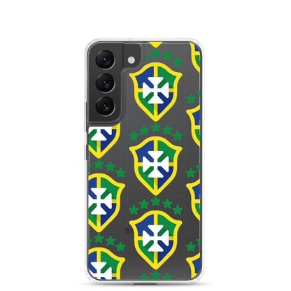 Brazil Crest Clear Case for Samsung®