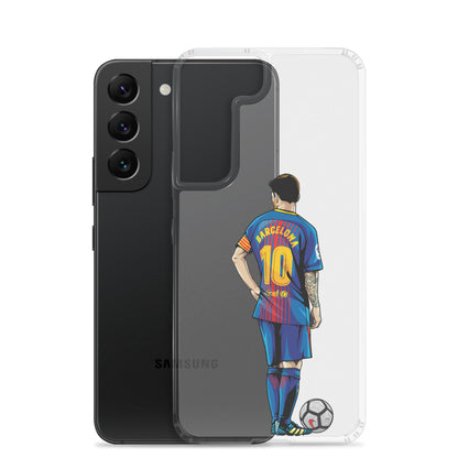 Messi's Last Game with Barcelona Clear Case for Samsung®