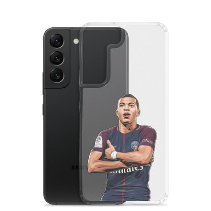 Mbappe Goal Celebration Clear Case for Samsung®