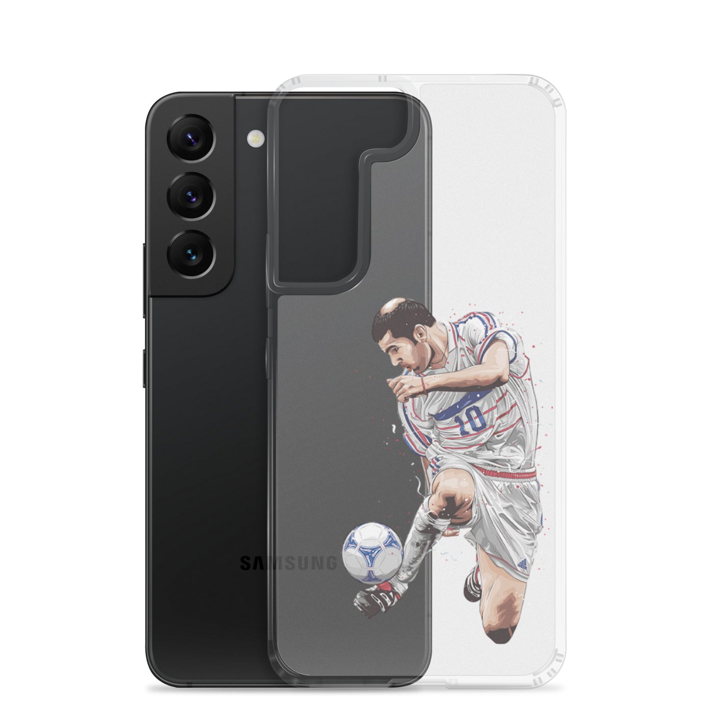 Zizou France Clear Case for Samsung®