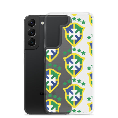 Brazil Crest Clear Case for Samsung®