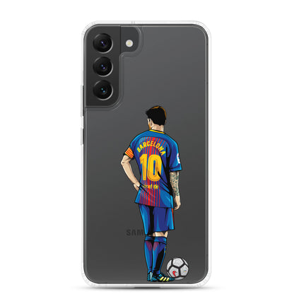 Messi's Last Game with Barcelona Clear Case for Samsung®