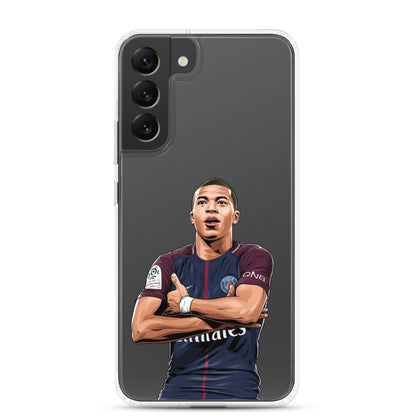 Mbappe Goal Celebration Clear Case for Samsung®
