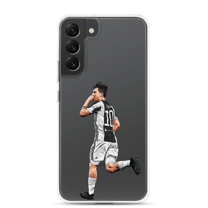 Dybala Mask Juve Clear Case for Samsung®