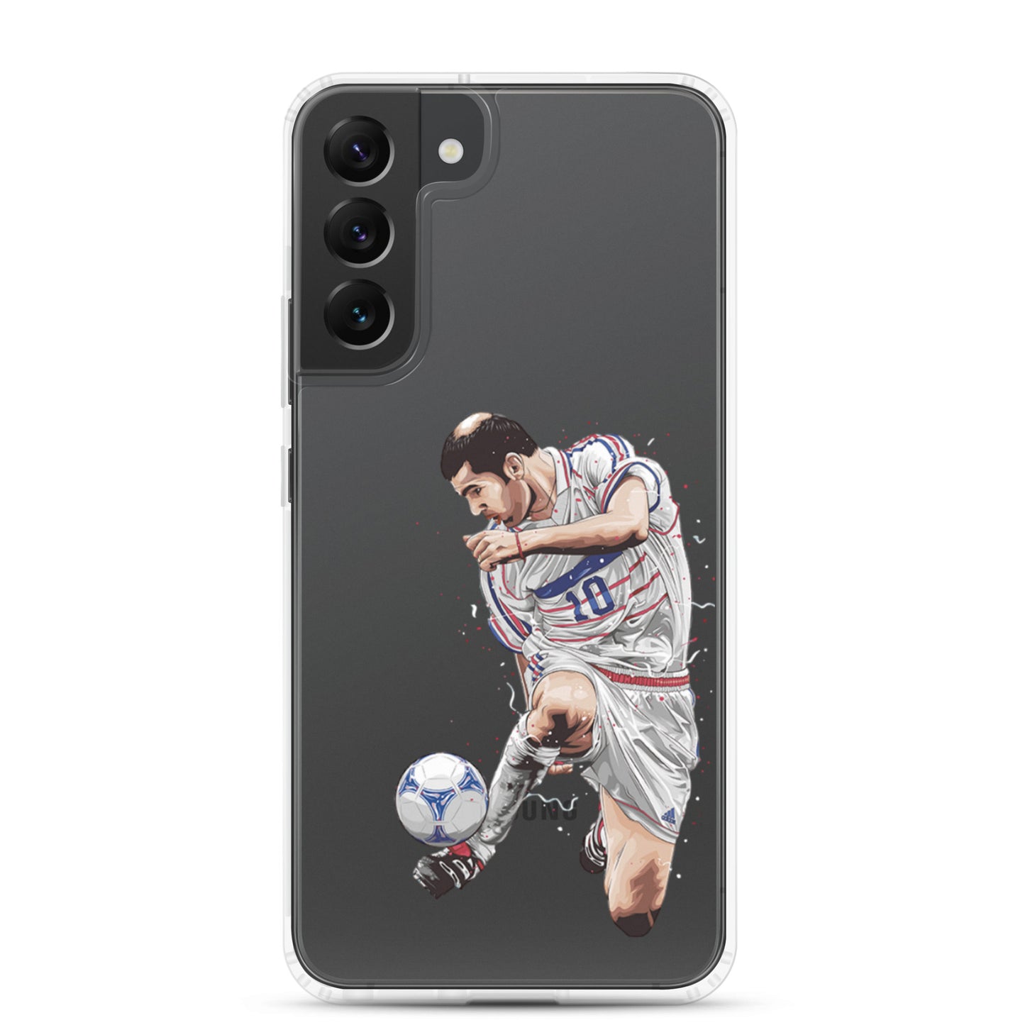 Zizou France Clear Case for Samsung®