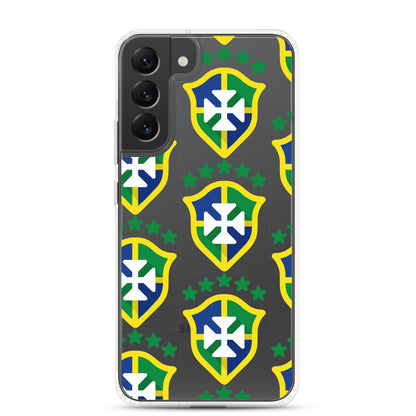 Brazil Crest Clear Case for Samsung®