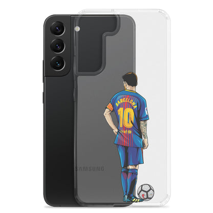Messi's Last Game with Barcelona Clear Case for Samsung®