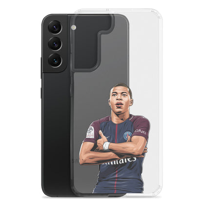 Mbappe Goal Celebration Clear Case for Samsung®