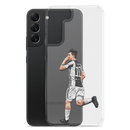 Dybala Mask Juve Clear Case for Samsung®