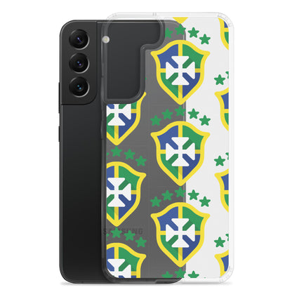 Brazil Crest Clear Case for Samsung®