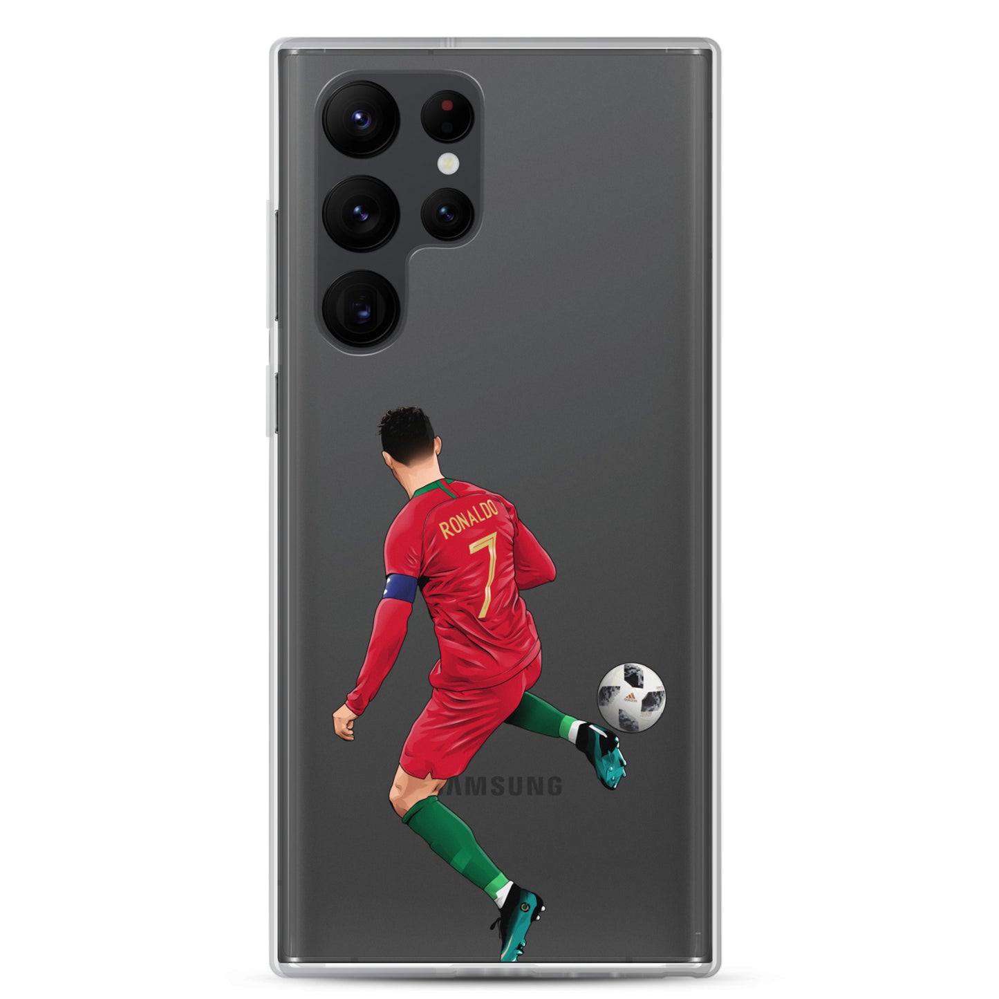 CR7 Portugal Ronaldo #7 Clear Case for Samsung®