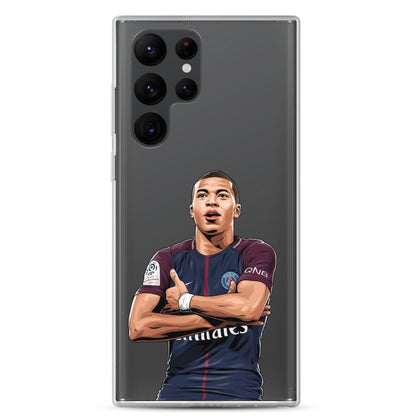 Mbappe Goal Celebration Clear Case for Samsung®