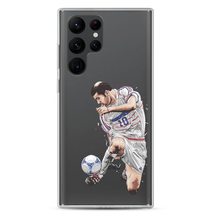 Zizou France Clear Case for Samsung®