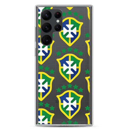 Brazil Crest Clear Case for Samsung®